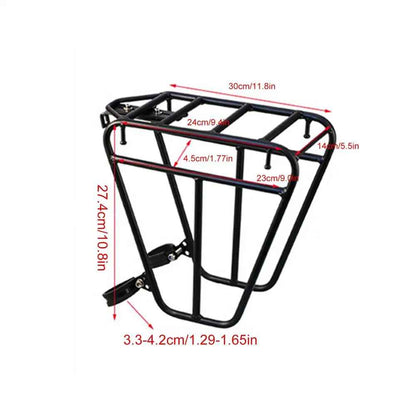 Porte bagage avant vélo - solide