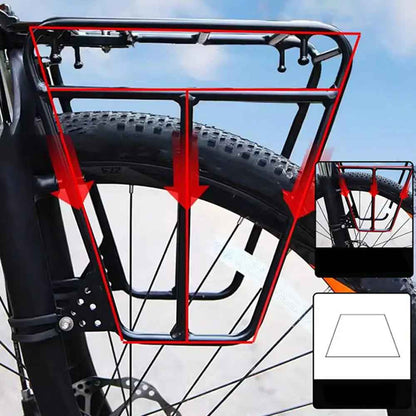 Porte bagage avant vélo - solide