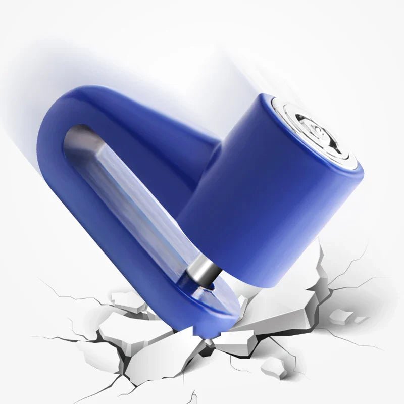 Antivol Pour Moto - MotorcycleAntiTheftLock™ - Bleu - Velo Sympa qc