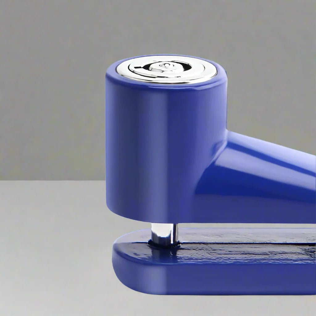 Antivol Pour Moto - MotorcycleAntiTheftLock™ - Bleu - Velo Sympa qc