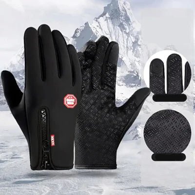Gant Thermique - WinterCyclingGloves™ - Noir - Velo Sympa qc
