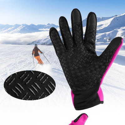 Gant Thermique - WinterCyclingGloves™ - Rose - Velo Sympa qc