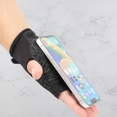 Gants Vélo - Anti - SlipCyclingGloves™ - Noir - Velo Sympa qc