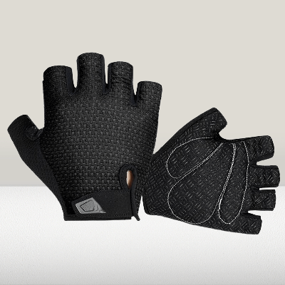 Gants Vélo - Anti - SlipCyclingGloves™ - Noir - Velo Sympa qc