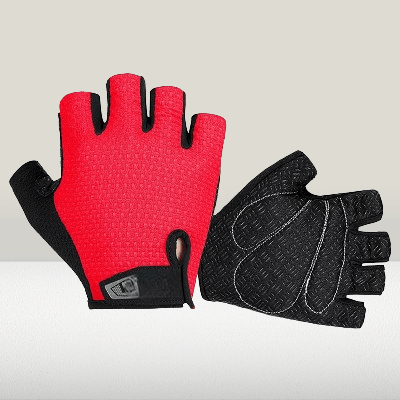 Gants Vélo - Anti - SlipCyclingGloves™ - Rouge - Velo Sympa qc