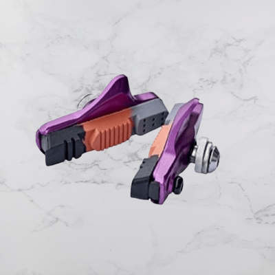 Patin de Frein pour Vélo - BikeBrakeShoes™ - Mauve - Velo Sympa qc