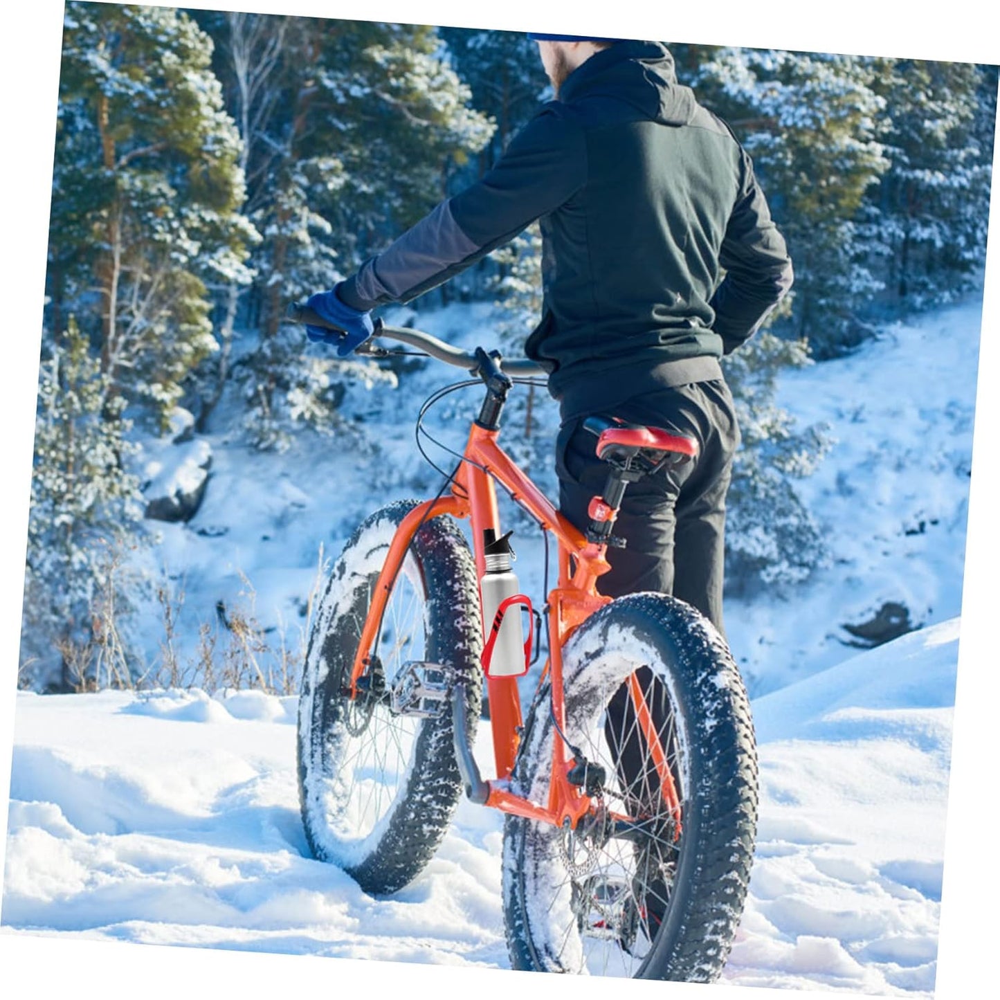 Porte Bidon Velo - BicycleBottleHolder™ - Rouge - Velo Sympa qc